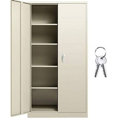 white steel storage cabinet|extra tall metal cabinet white.